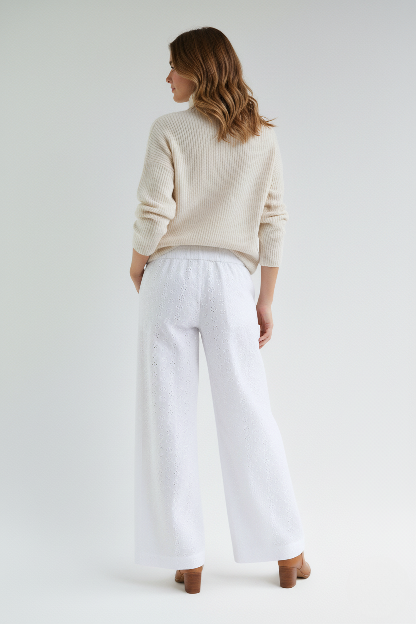 Pamuk Yorgun Papatya Pantolon